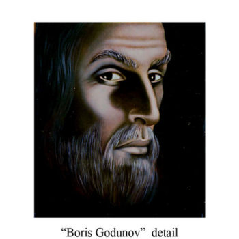 Teoksen nimi: ”Boris Godunov”  detalji