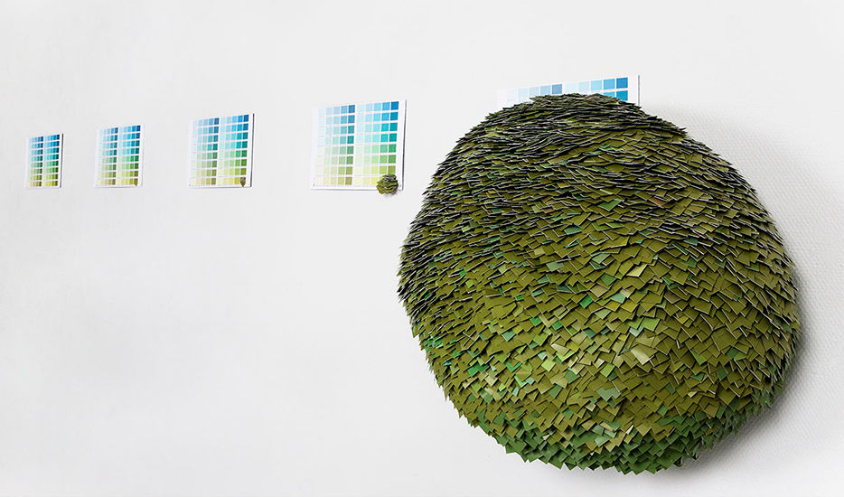 Pensaan suunnittelu värikartan avulla / Colour Chart Aided Bush Design