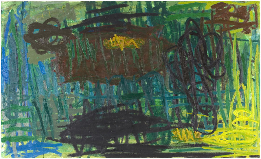 Sub, 2006, öljy kankaalle, 130×215