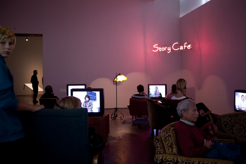 Story Café, 2010–2011, Contemporary ARt Museum, Helsinki, Finland