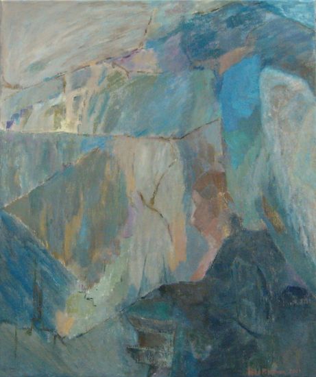 Enkelin rukous  v. 2001    120 x 100 cm