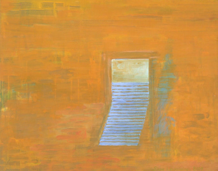 Avoinna, I (Open), 2009, akryyli/acrylic, 55 x 65 cm