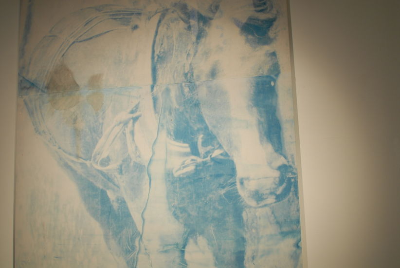 osa teoksesta Mies ja hevonen