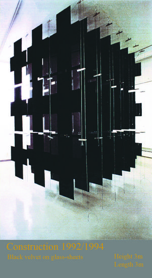Construction 1992/A homage to Malevich /  Galleria FBK, Gotland Sweden, Galleria Titanic Turku Finland