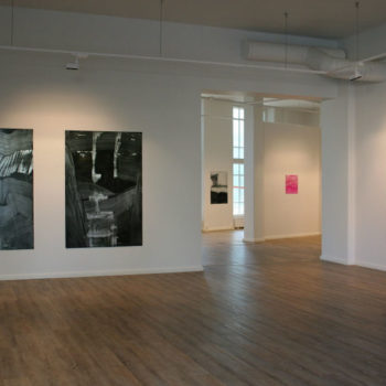 Teoksen nimi: Galleria Maaret Finnberg yleiskuva yksityisnäyttelystä 2010 / öljy alumiinille