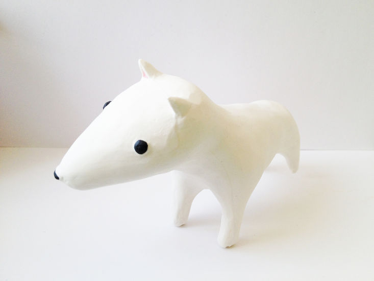 White dog