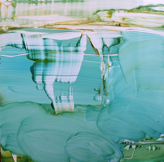 Unelma kesästä / öljy alumiinille / 50 x 50 cm