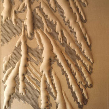 Teoksen nimi: Luminen puu 150×100 cm