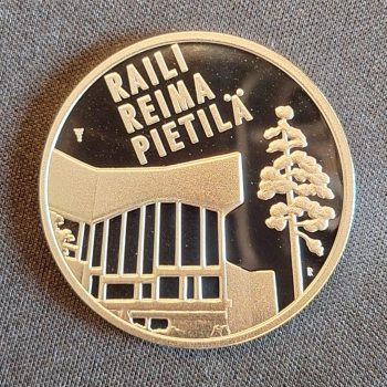 Teoksen nimi: Raili ja Reima Pietilän 20 € juhlaraha