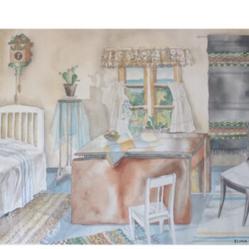 Teoksen nimi: Oskarinpirtti I