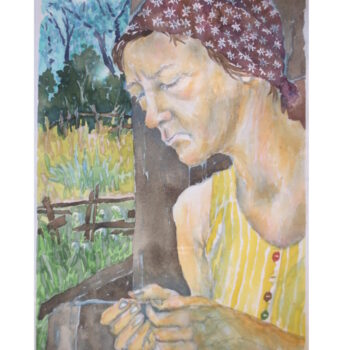 Teoksen nimi: Virkkaaja