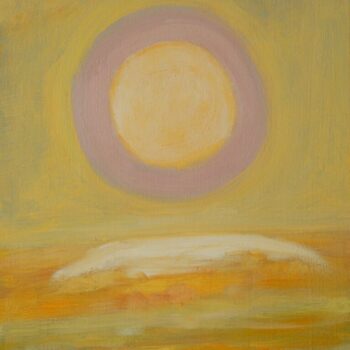 Name of the work: Vaikutelma: aurinko sumuisena aamuna/Impression: sun in the misty morning