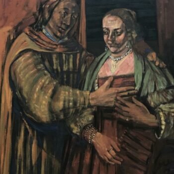 Teoksen nimi: She and He II ( Rembrandt van Rijn The Jewish Bride mukaan )