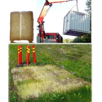Teoksen nimi: Kuin entisen kontin paikka 2022 – 2005 (kaappi)