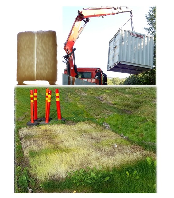 Kuin entisen kontin paikka 2022 – 2005 (kaappi)
