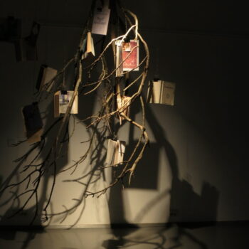 Name of the work: Läydetty kirjasto, 2025