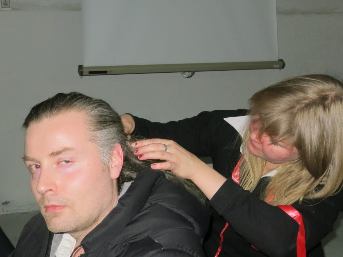 Kampaajalla Roomassa, ääniperformanssi, 2015