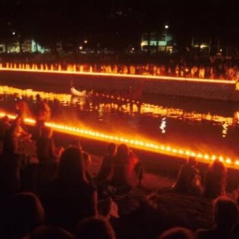 Name of the work: 2000 kynttilää Auran sydämessä