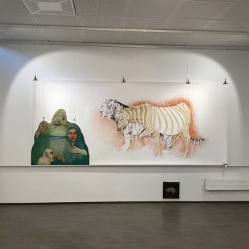 Teoksen nimi: Punainen Pöly/Red dust
