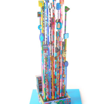 Name of the work: 36 muistitikkua rasiassa