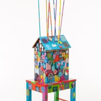 Name of the work: Travelling home (omakuva)