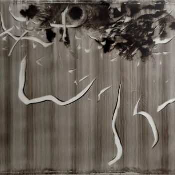 Name of the work: Contemplation painting – Radio Baghdad II (Homage to Patti Smith)