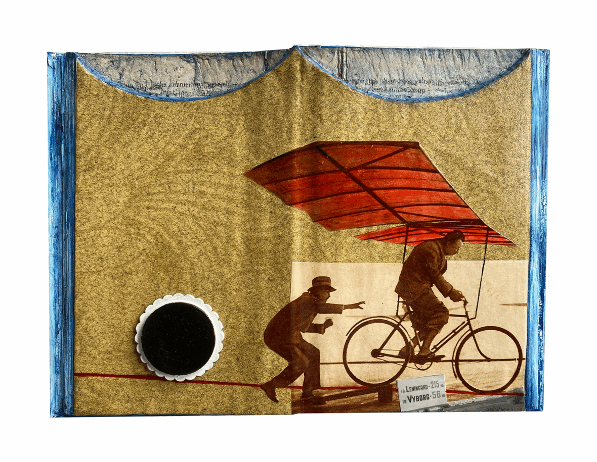 Vaija käy Viipurissa pyörällä