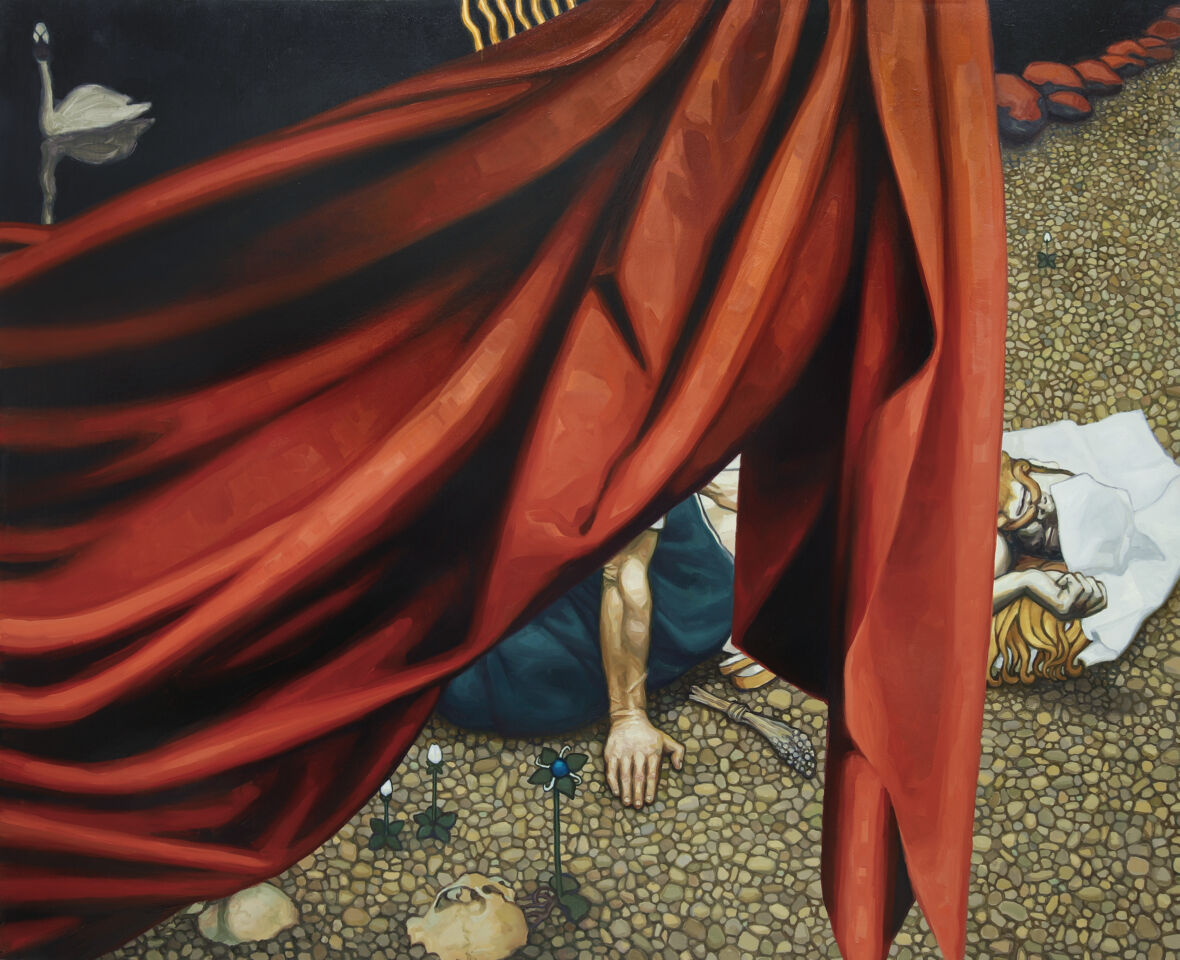 Caravaggion kangas – Lemminkäisen äiti, 2021