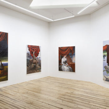 Name of the work: Wanderer im Wunderland / Galleria Heino 2025