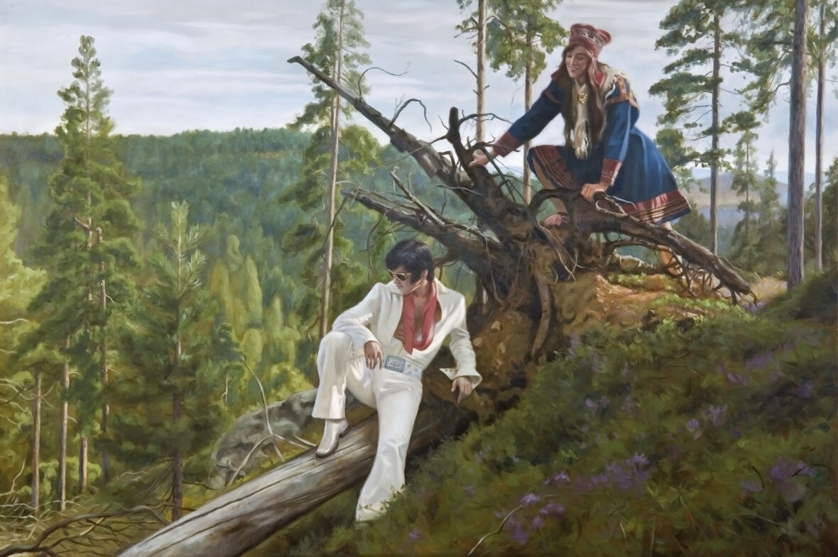 Kaatunut puu, saamelaistyttö ja Elvis, 2011