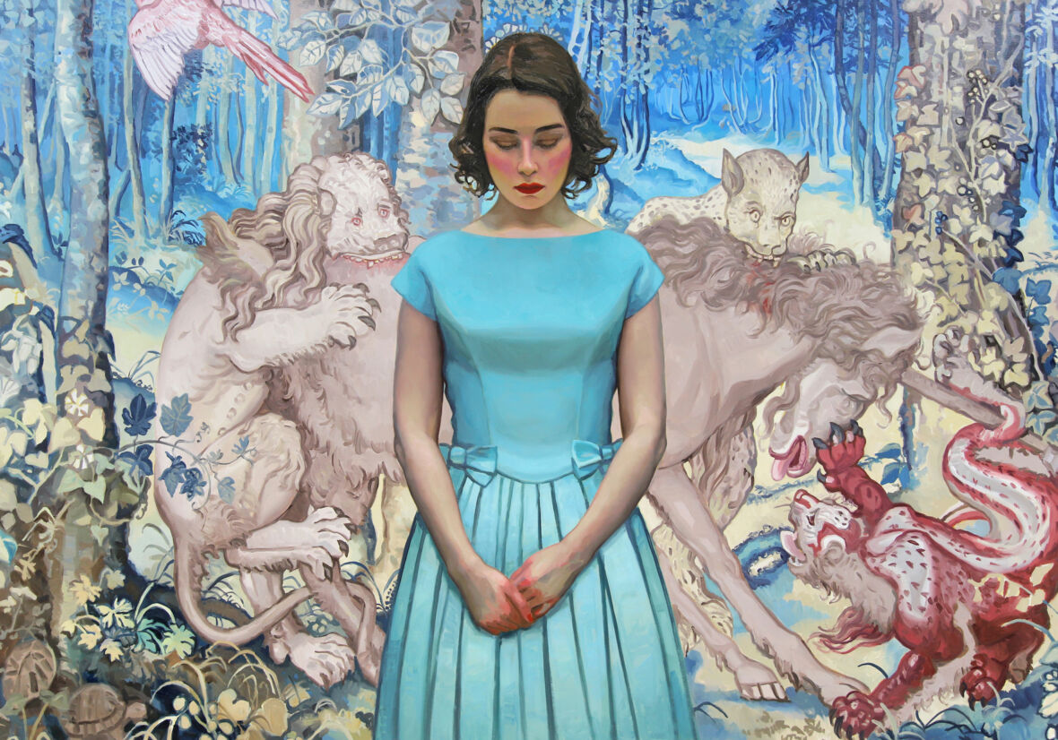 Wanderer im Wunderland (Gobeliini), 2024