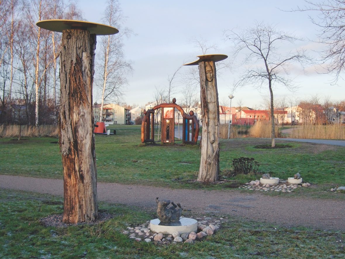 Lasten taidepuisto Elämän Kukka