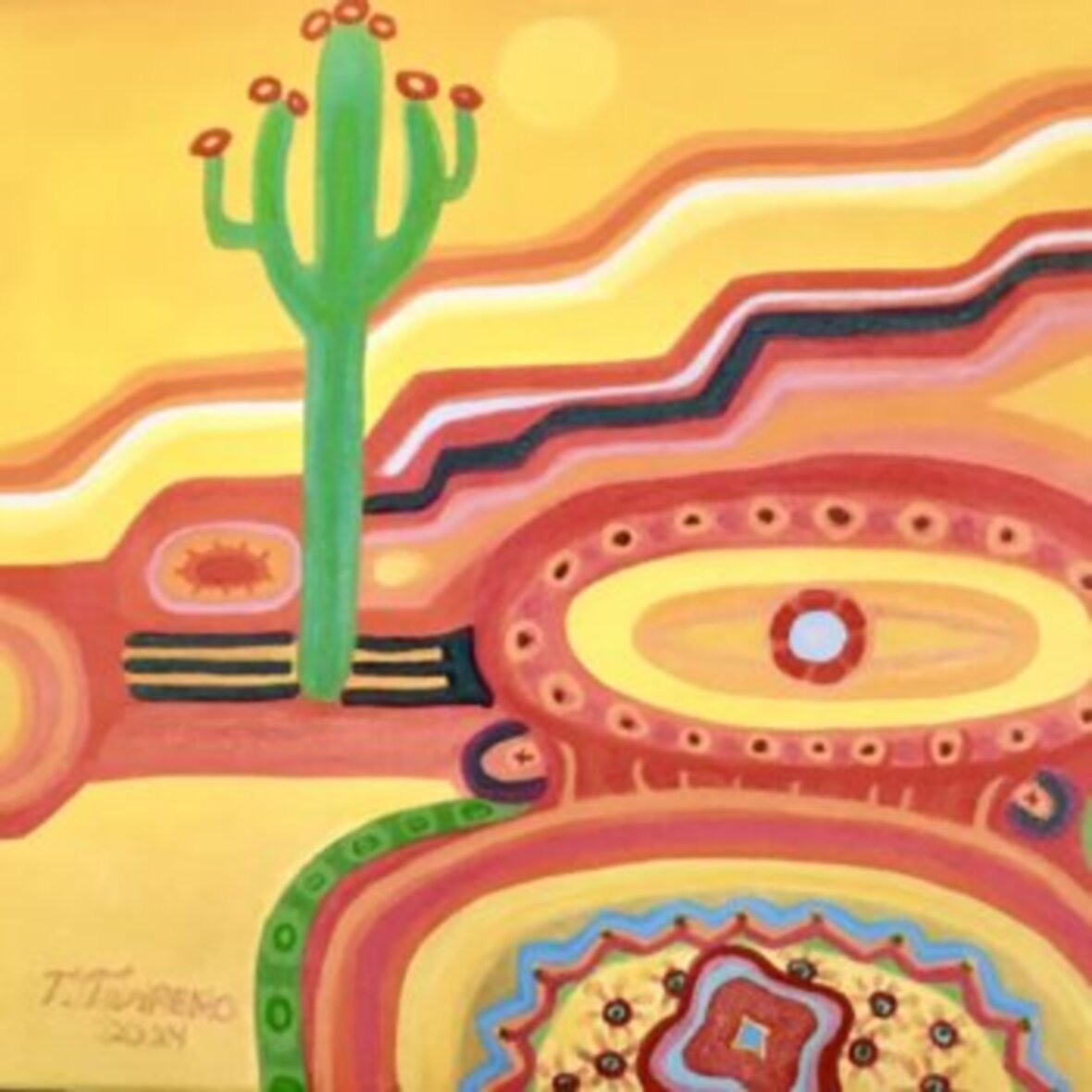 Name of the work: Opuntia time