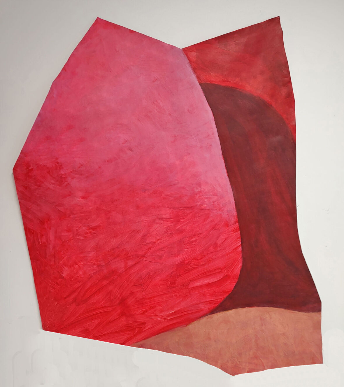 Pöyristys, sarjasta Väritapahtumia punaisella värillä