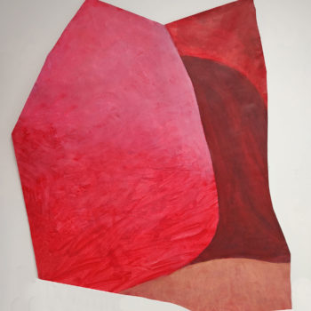 Name of the work: Pöyristys, sarjasta Väritapahtumia punaisella värillä