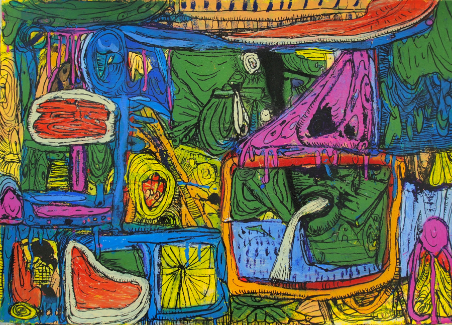 The greenhouse A with two beefs