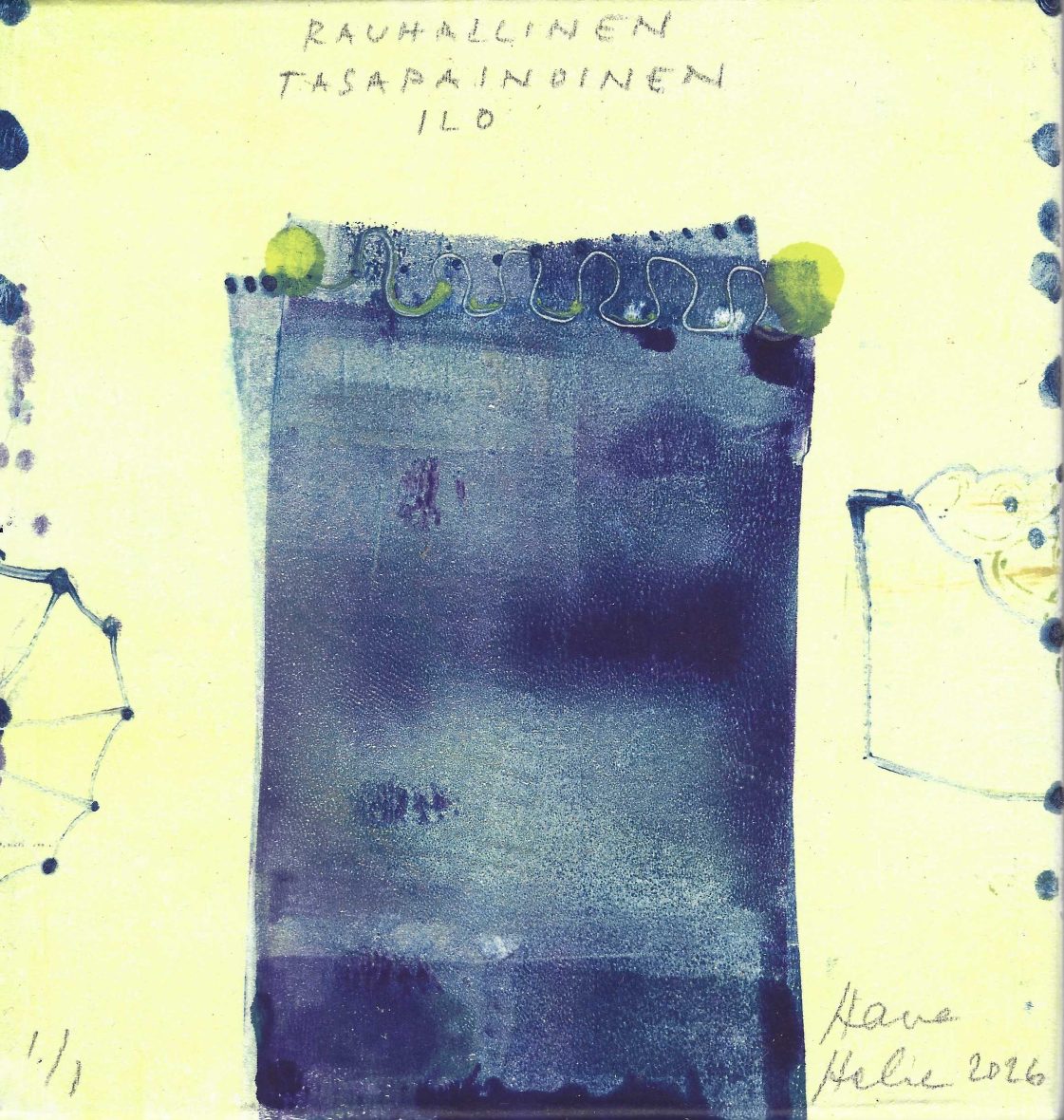 Rauhallinen, tasapainoinen ilo