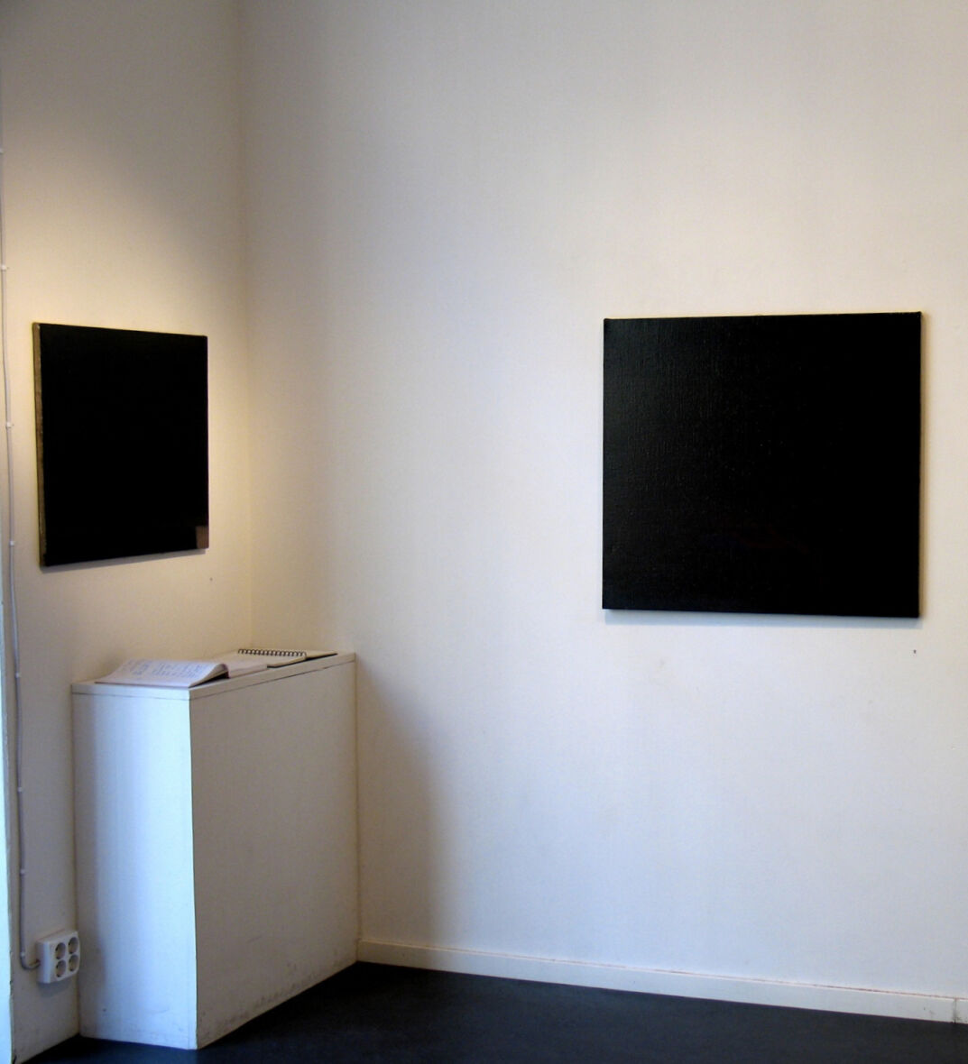 Small Black and Begining, gallery Huuto Uudenmaankatu 2005
