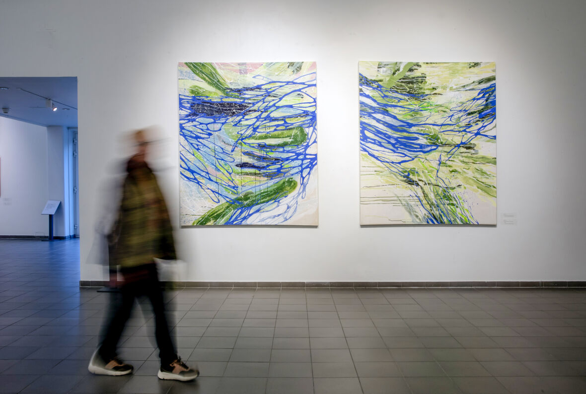 Maiseman runollinen virta Kemin taidemuseo