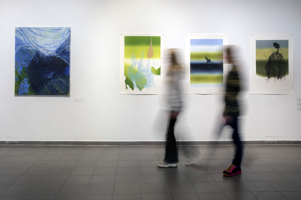 Maiseman runollinen virta Kemin taidemuseo