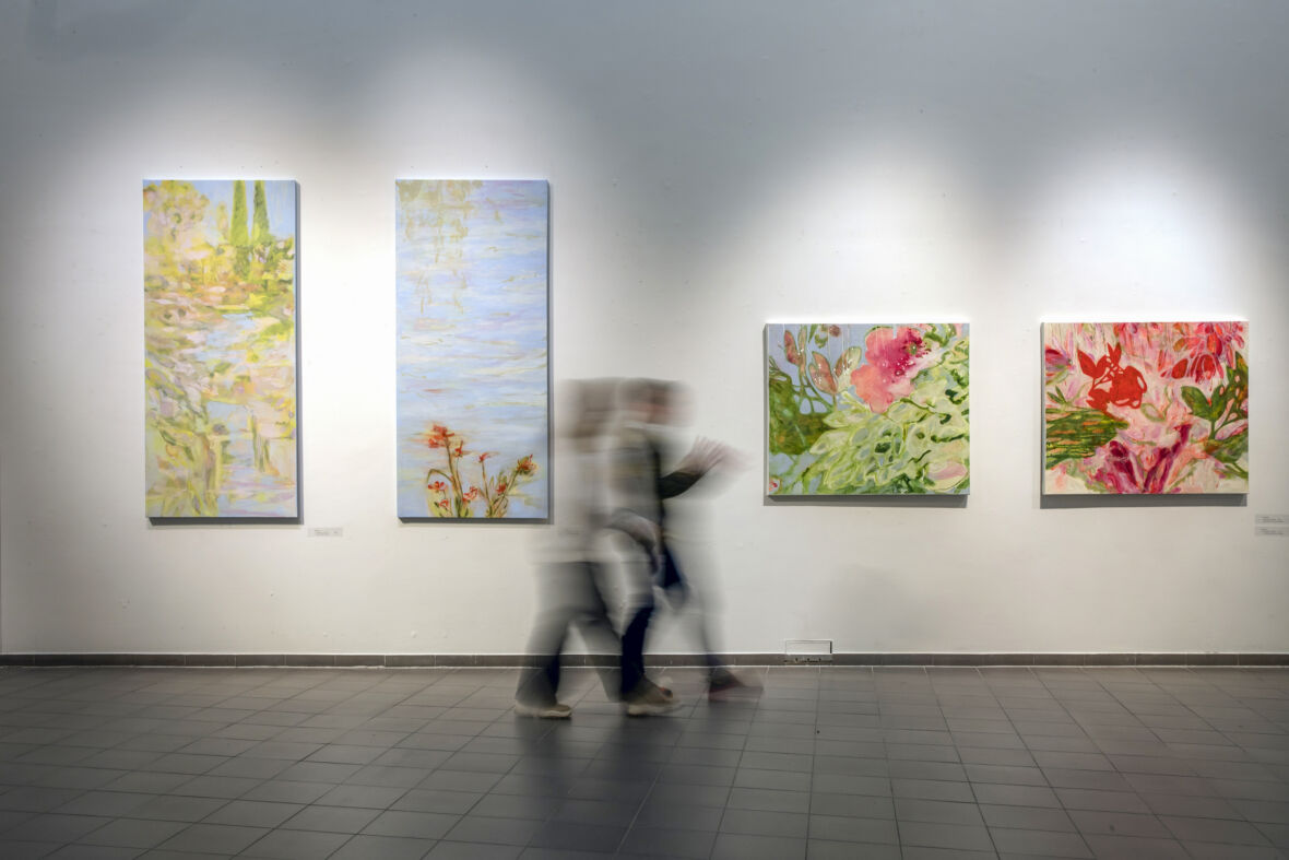 Maiseman runollinen virta Kemin taidemuseo