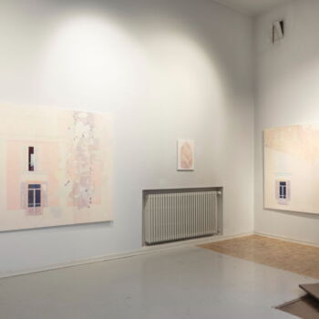 Name of the work: Teokseni näyttelyssä ATELJEE, Lallukka 2025