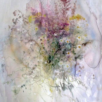 Name of the work: Wild flowers, watercolour