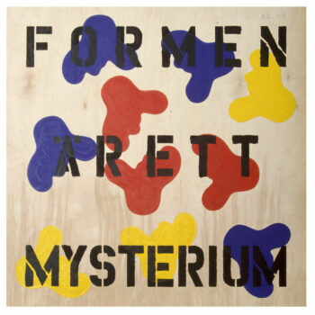 Name of the work: Formen är ett mysterium I
