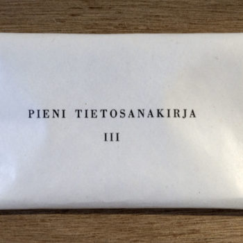 Name of the work: Pieni tietosanakirja