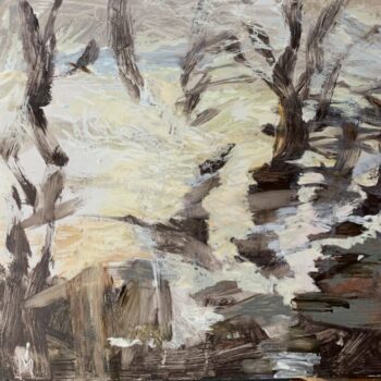 Teoksen nimi: Muuttopäivä – Day of birdmigration