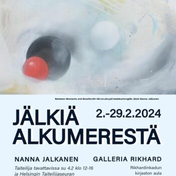 Name of the work: Näyttelyjuliste helmikuu 2024