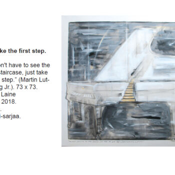 Name of the work: Just take the first step