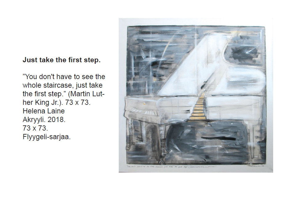 Just take the first step