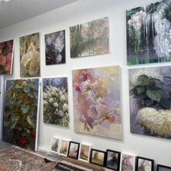 Teoksen nimi: Ateljé, 2022-2025.